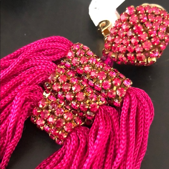 COPY - SACHIN & BABI CRYSTAL DUPIO DROP TASSEL EA… - Picture 7 of 12